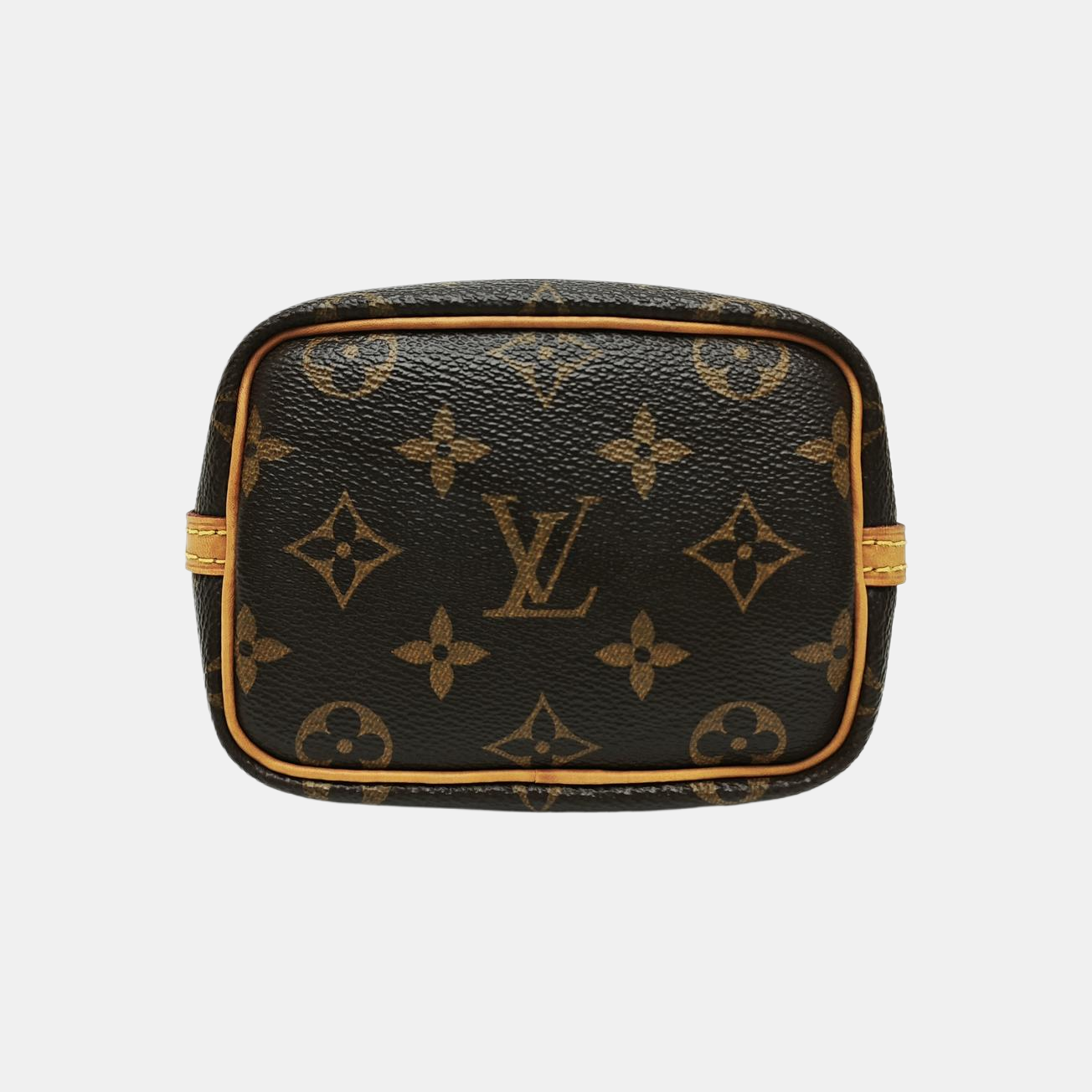 NÉONOÉ Nano Monogram Coated Canvas Brown