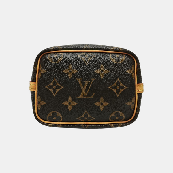 NÉONOÉ Nano Monogram Coated Canvas Brown
