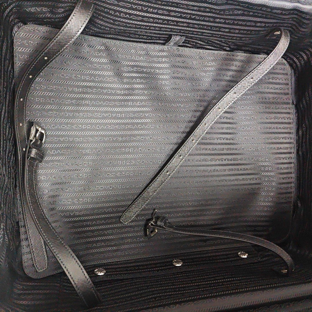 Nylon Luggage Black