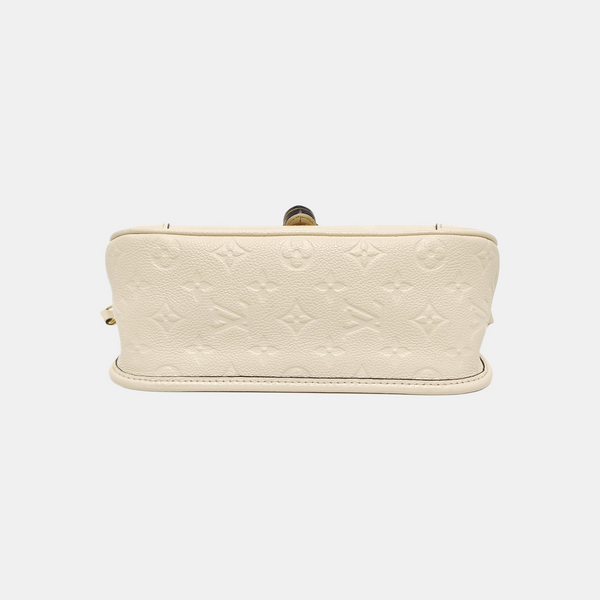 DIANE Monogram Calfskin Beige