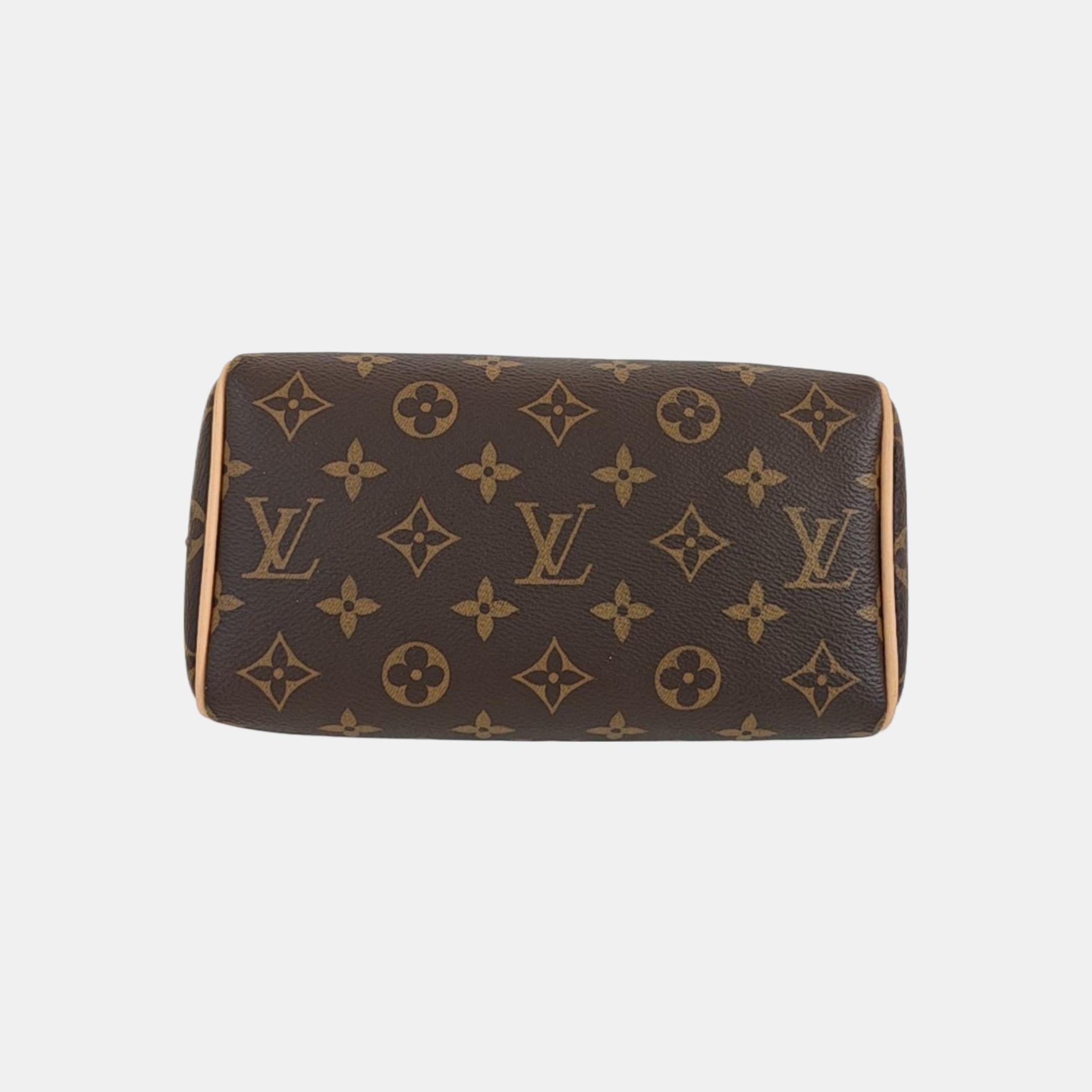 SPEEDY 20 Monogram Coated Canvas Brown