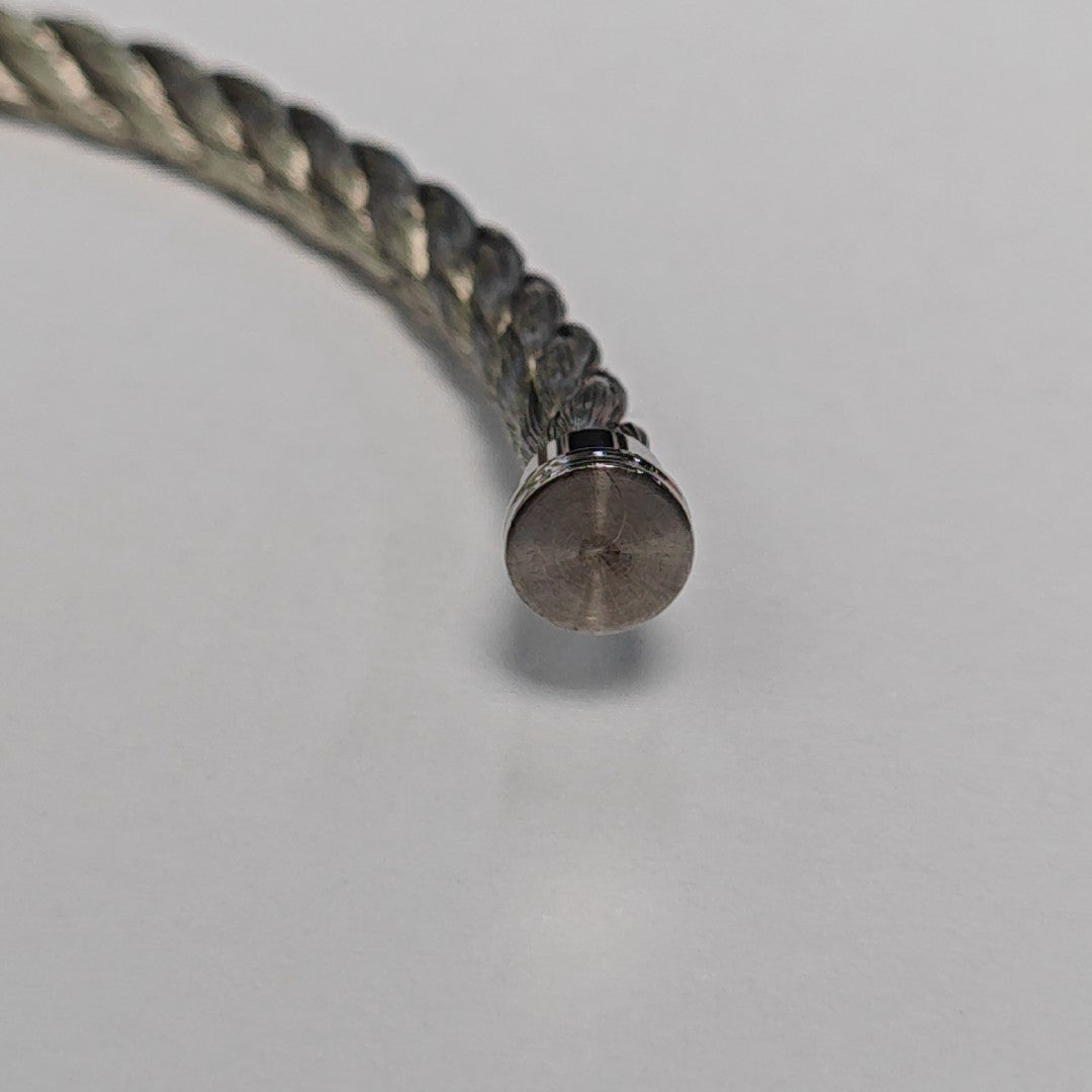 Steel Silver Bangle