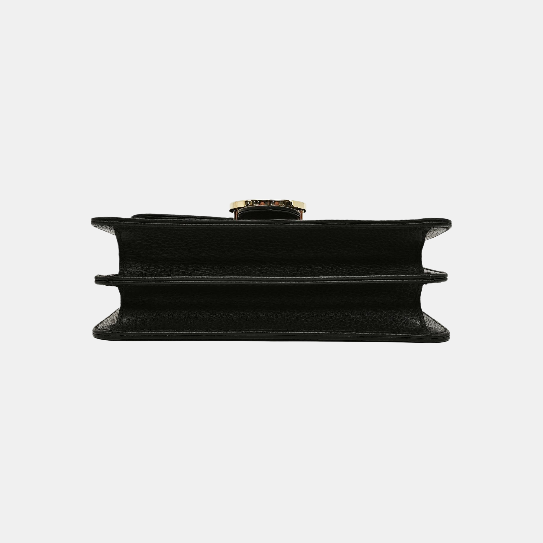 Interlocking G Small Calfskin Black