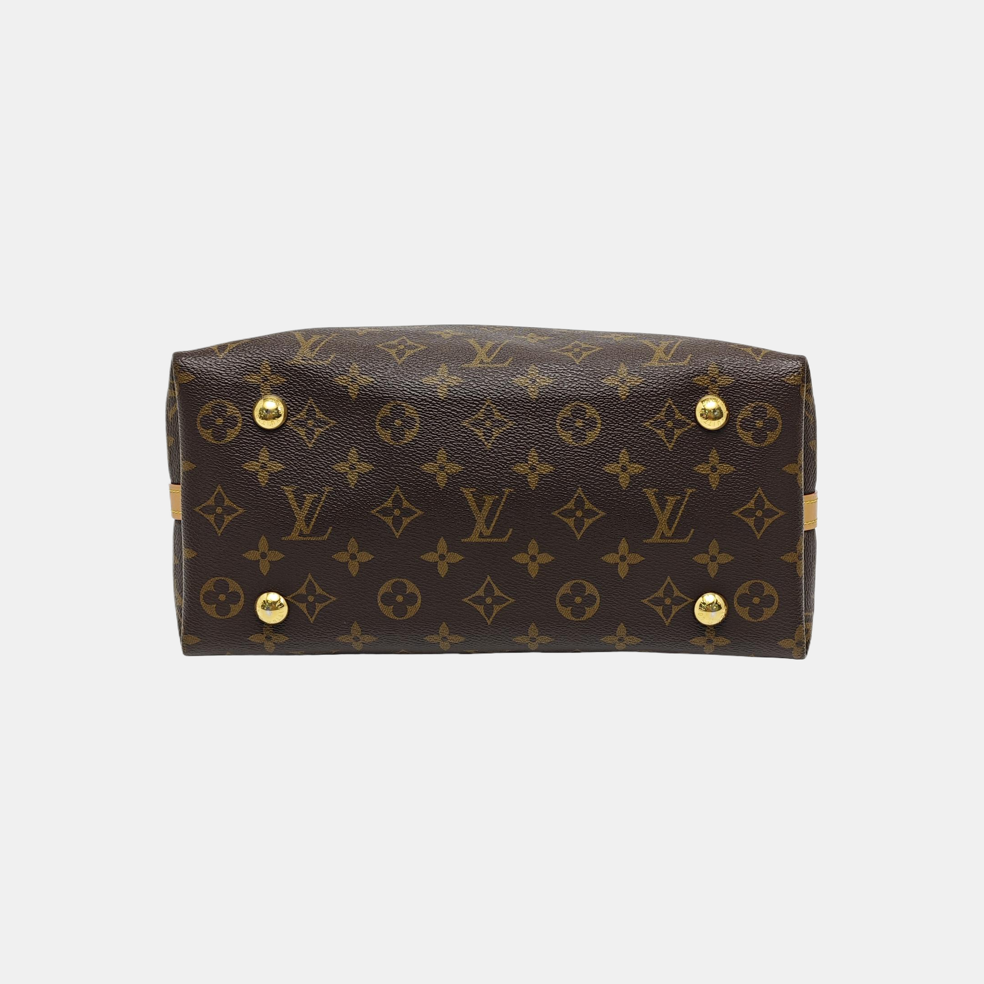 CARRYALL PM Monogram Coated Canvas Brown