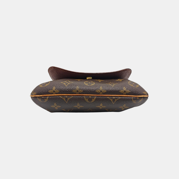 MUSETTE TANGO Monogram Coated Canvas Brown