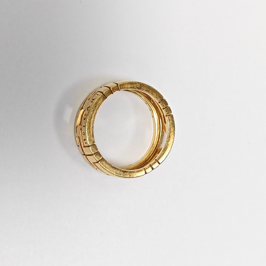 PARENTESI 18k Gold Ring EU 55