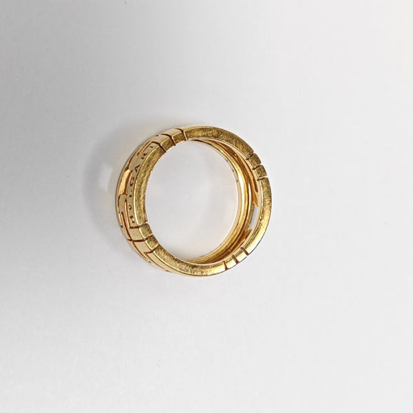 PARENTESI 18k Gold Ring EU 55
