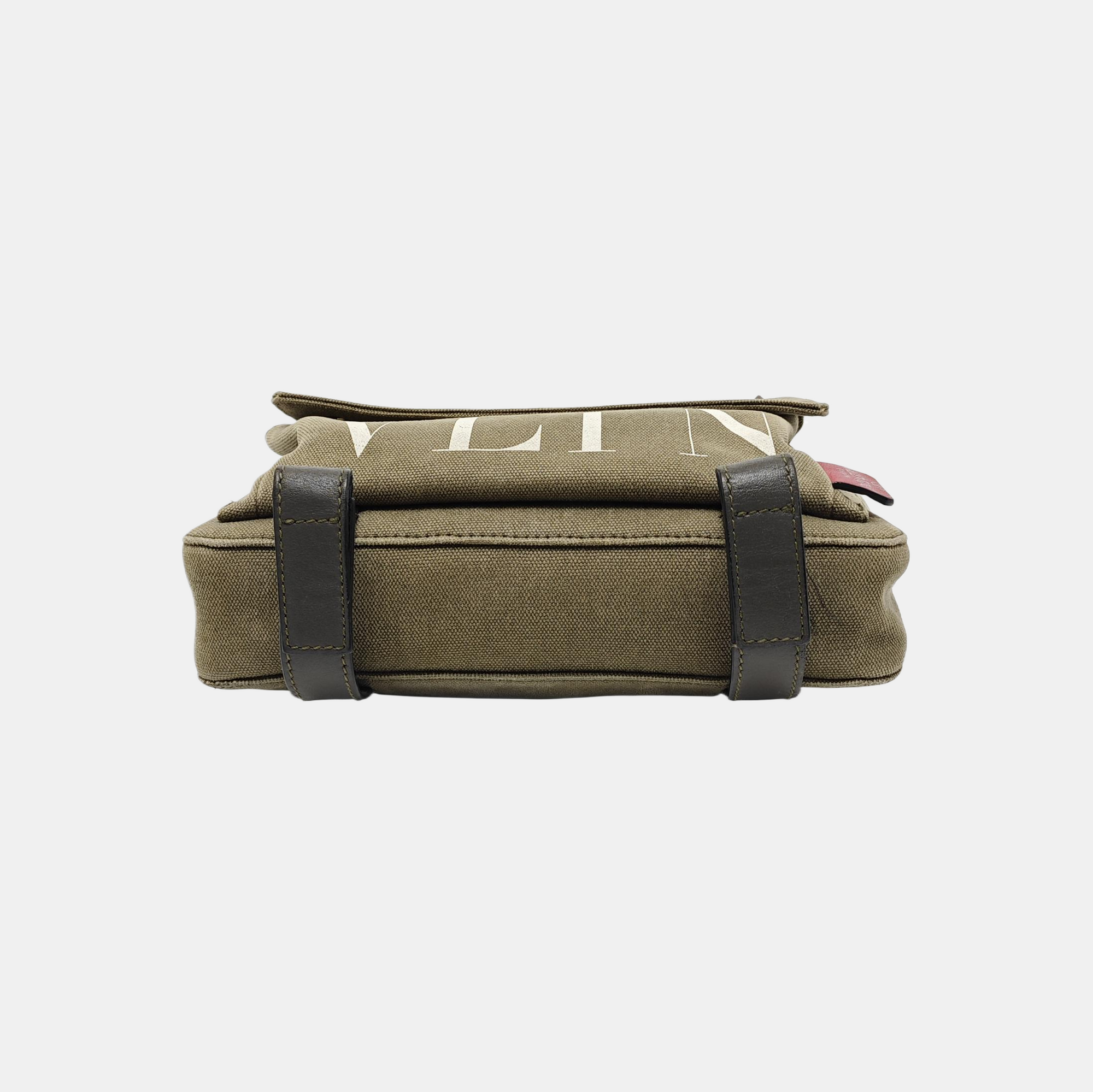 Canvas Shoulder Bag Green