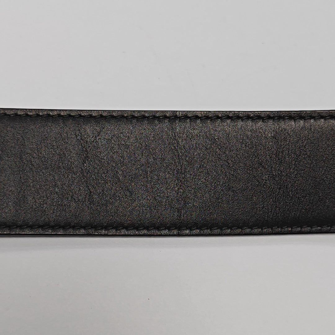 Coated Canvas Belt Brown