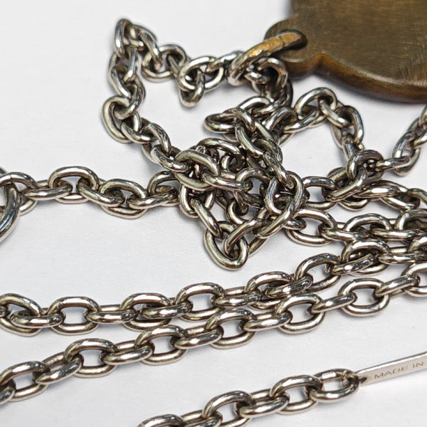 Carrousel Metal Silver Necklace