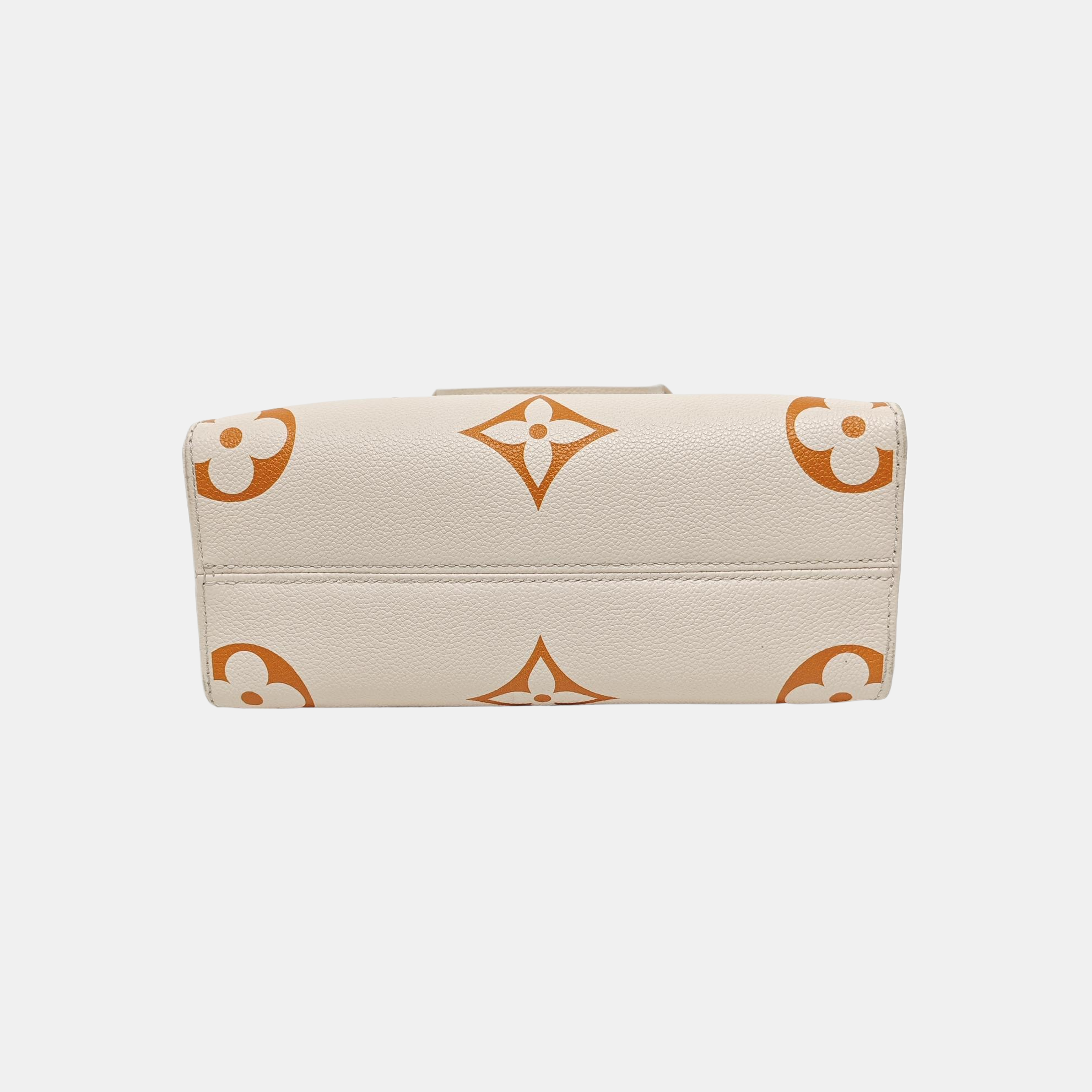 ONTHEGO PM Monogram Calfskin Beige
