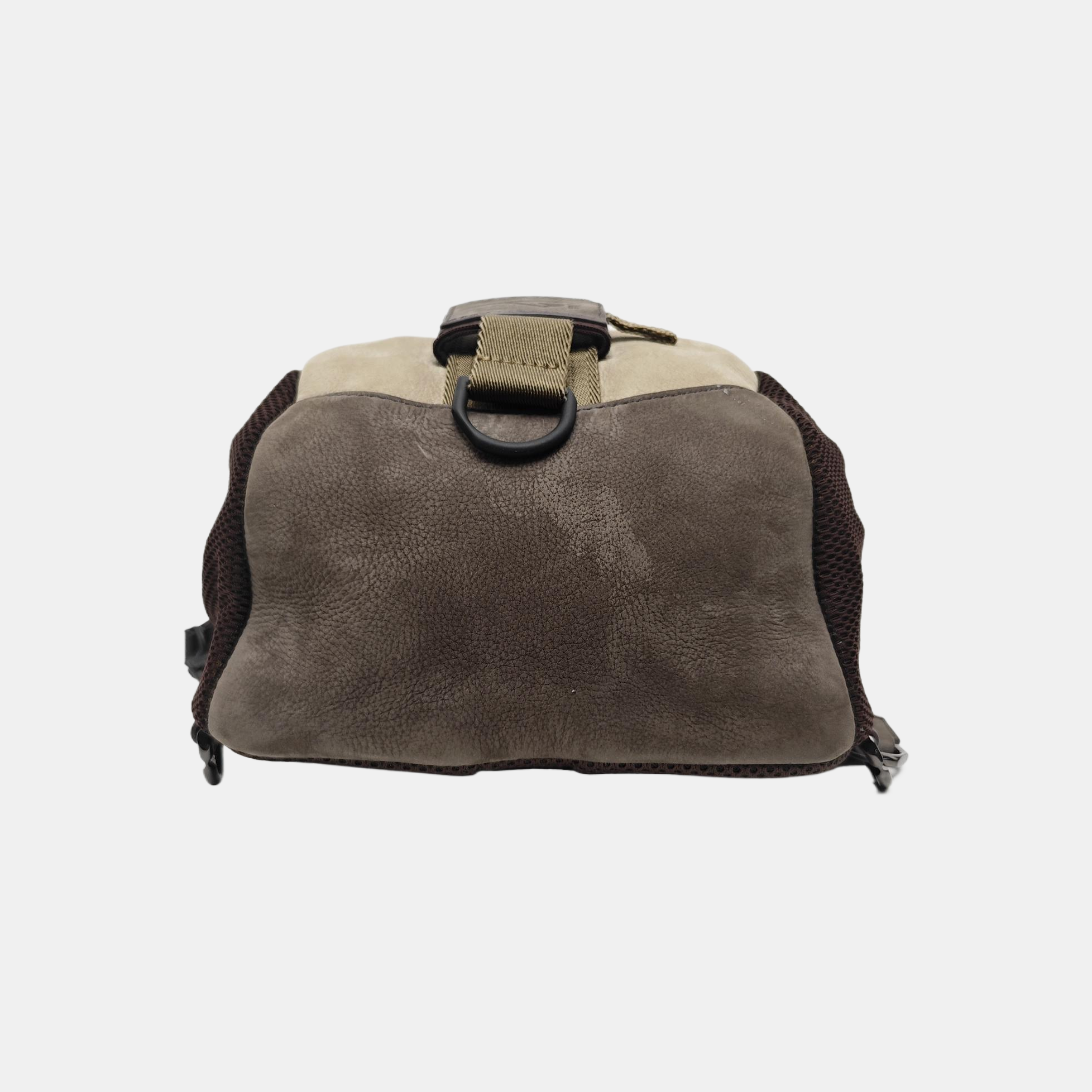 Fabric Shoulder Bag Beige