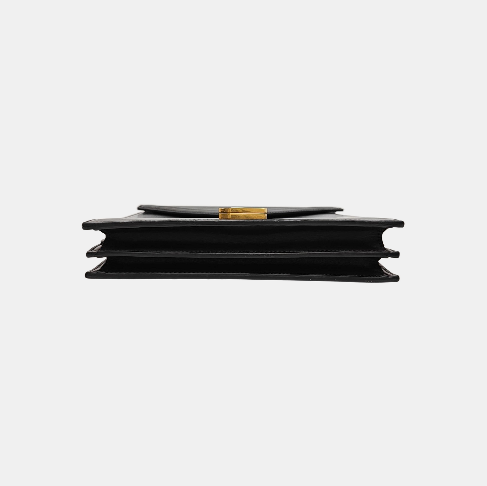 CASSANDRA Calfskin Black
