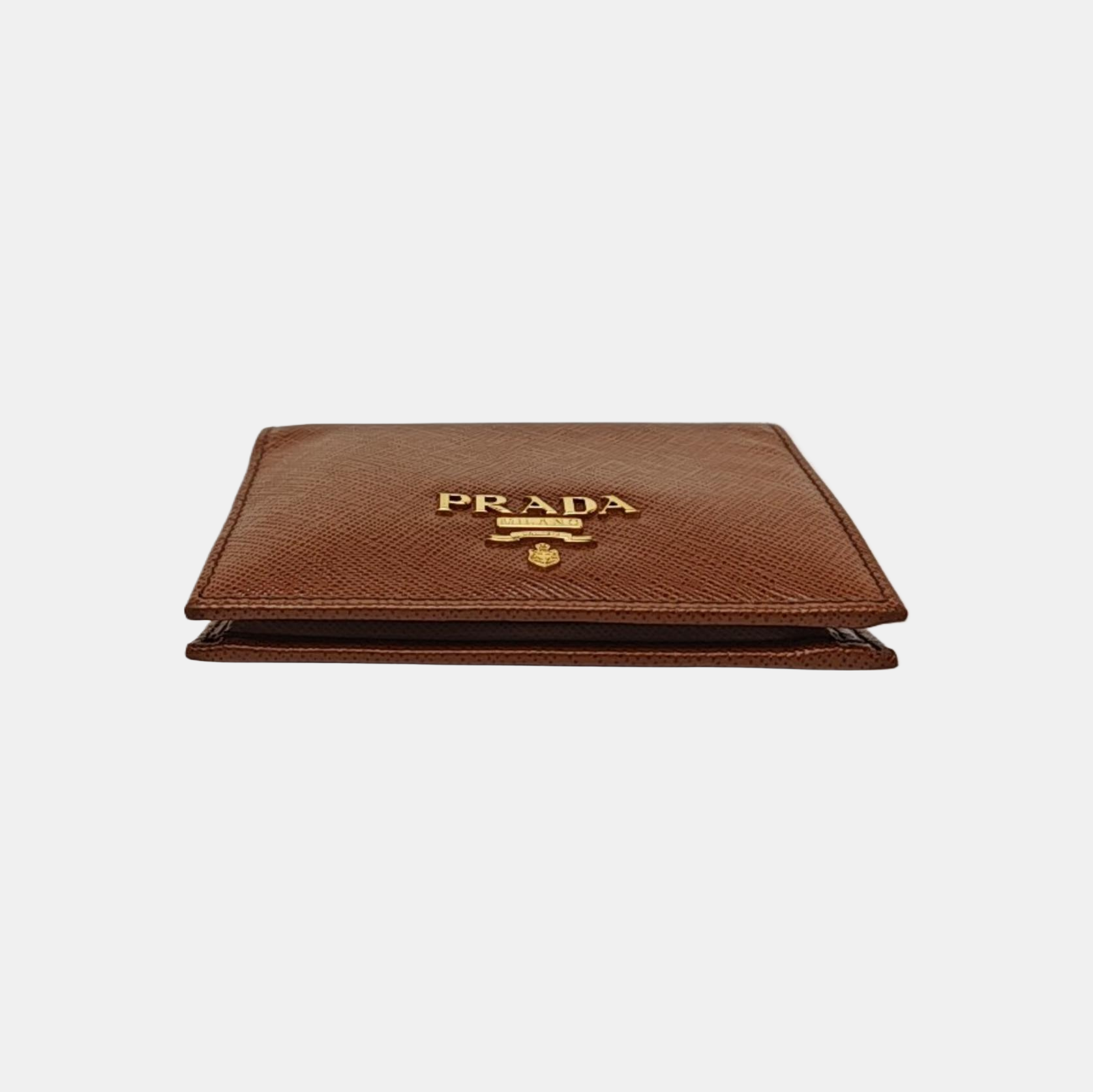 Calfskin Wallet Small Brown