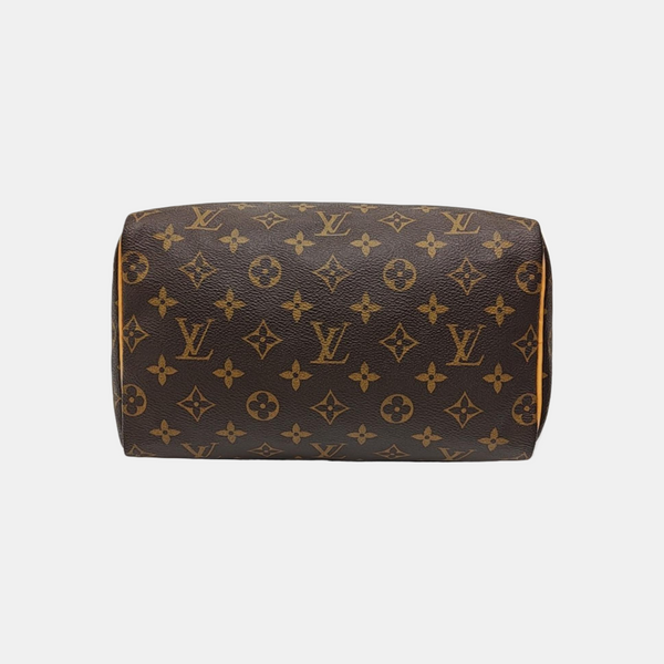SPEEDY 25 Monogram Coated Canvas Brown