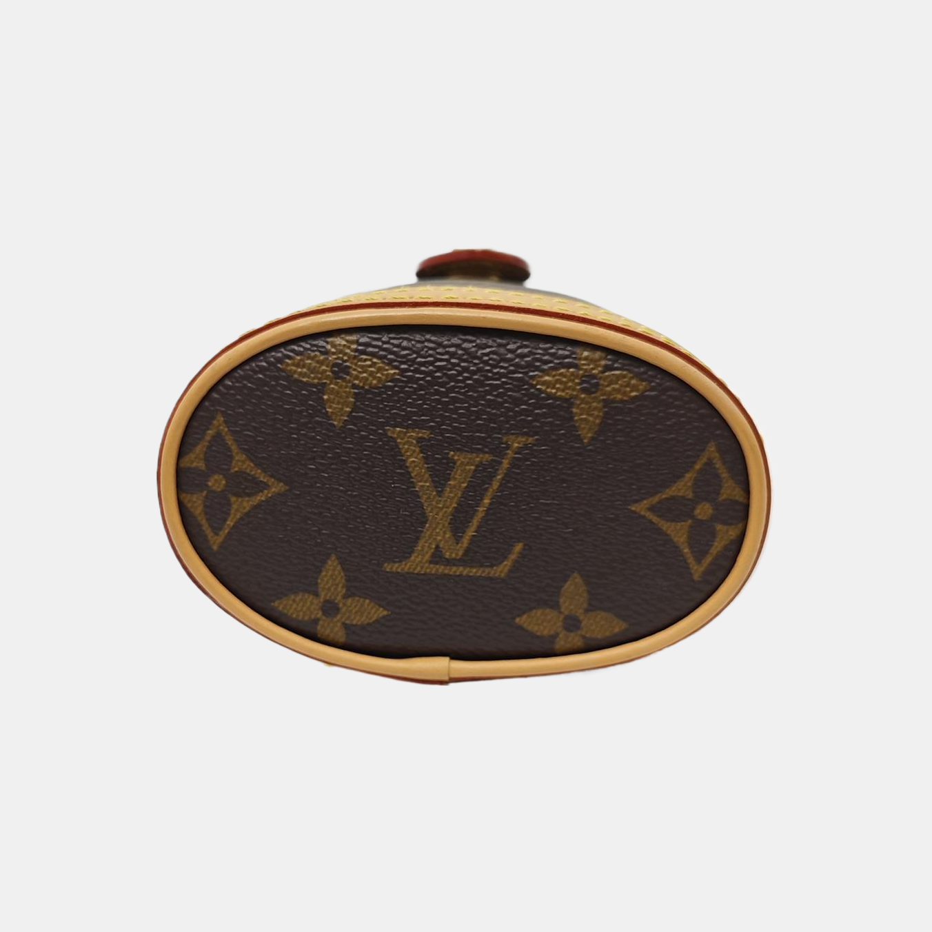 FOLD ME Monogram Coated Canvas Brown