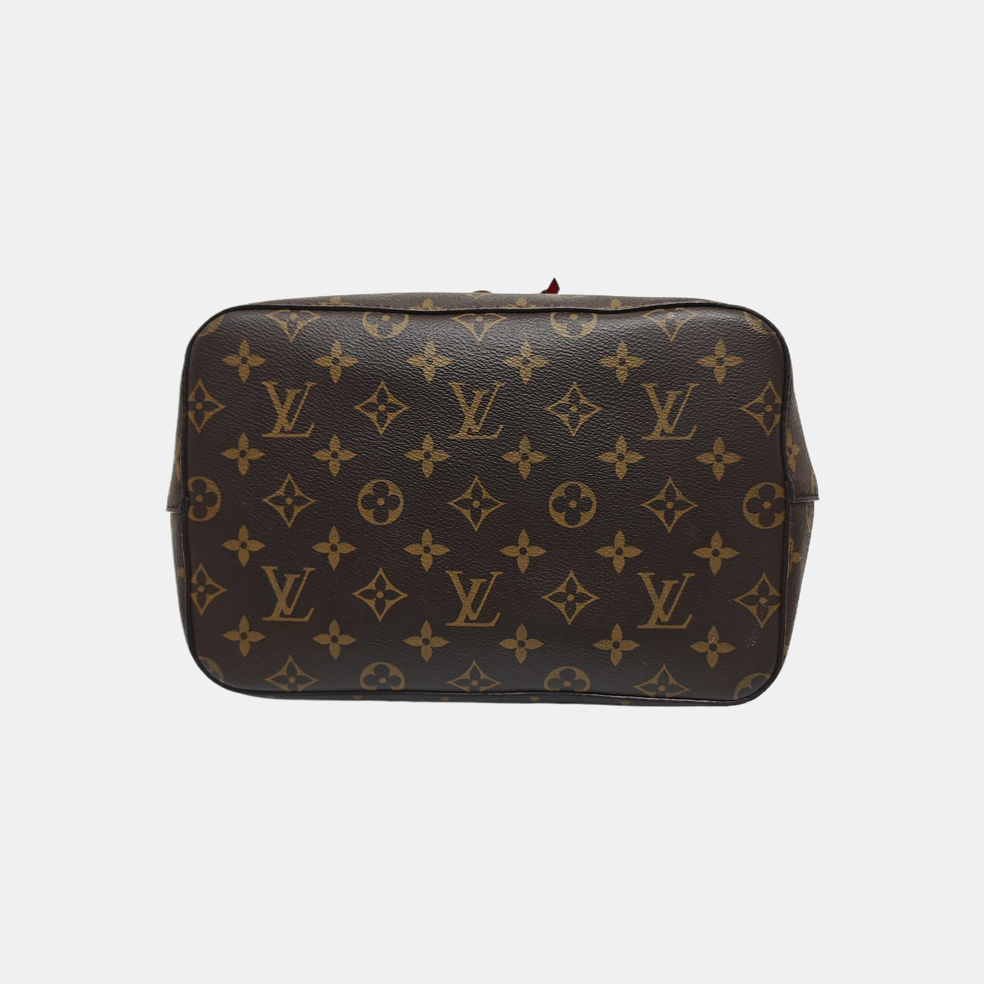 NÉONOÉ MM Monogram Coated Canvas Brown