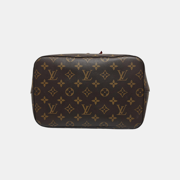 NÉONOÉ MM Monogram Coated Canvas Brown