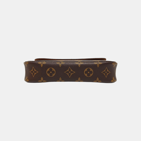 IVY Monogram Coated Canvas Brown