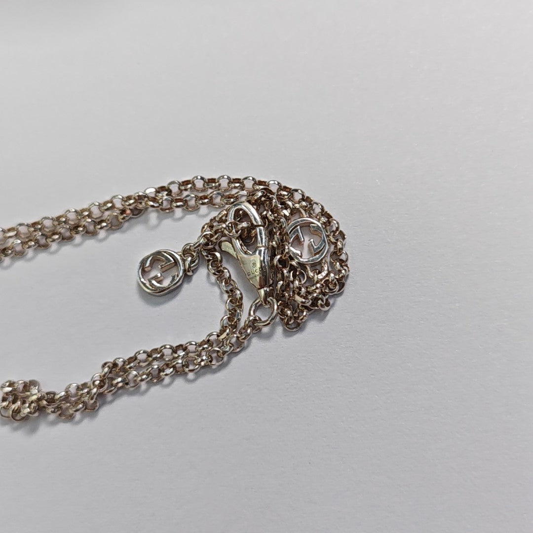 GG Running 925 Sterling Silver Necklace