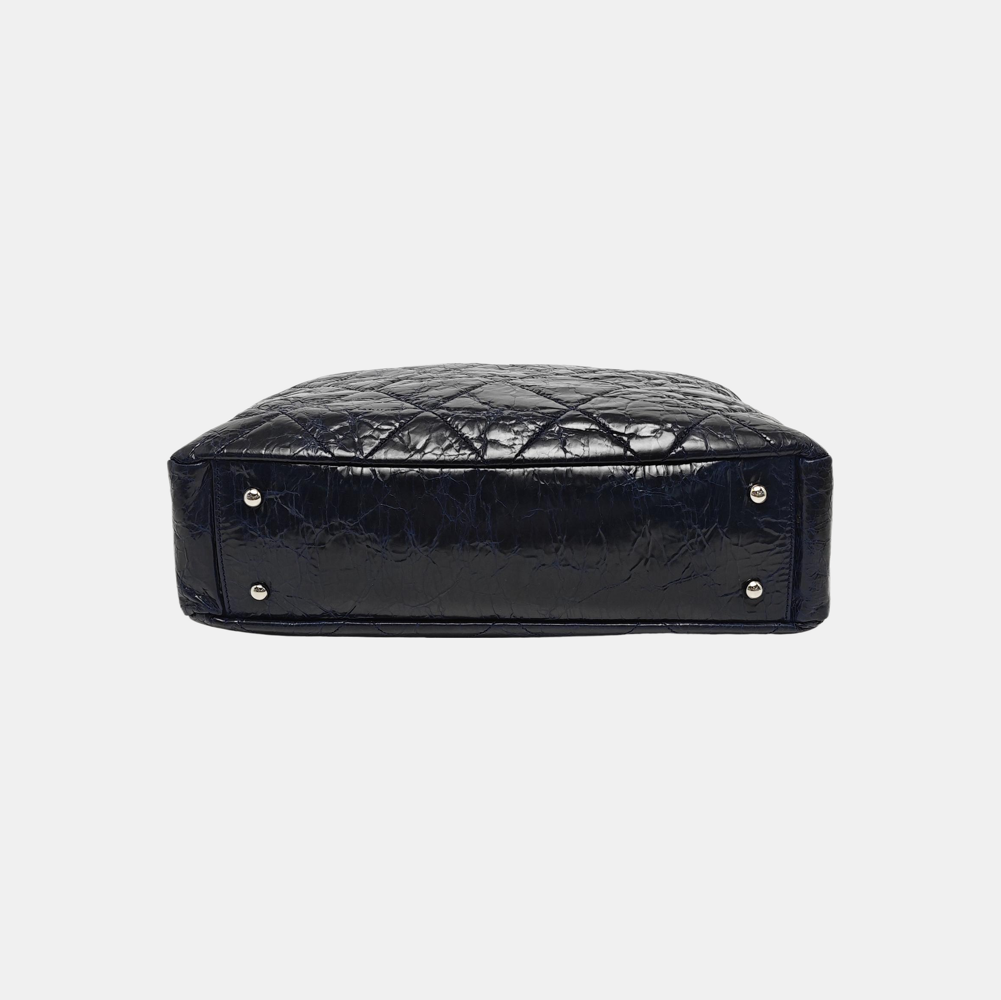 PORTOBELLO Quilted Calfskin Blue