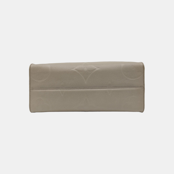 ONTHEGO MM Monogram Calfskin Gray