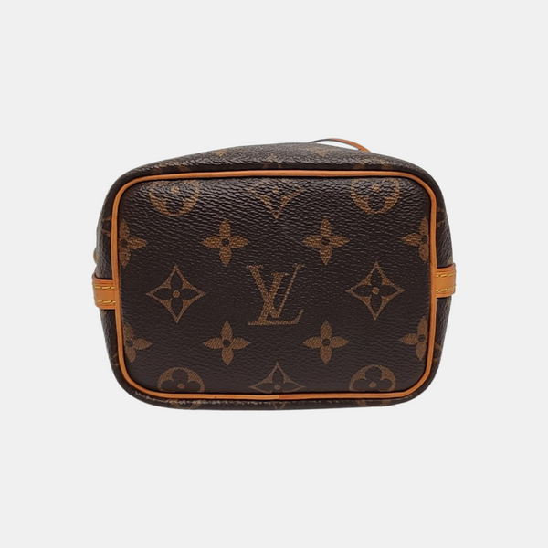 NÉONOÉ Nano Monogram Coated Canvas Brown