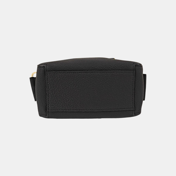 Calfskin Shoulder Bag Black
