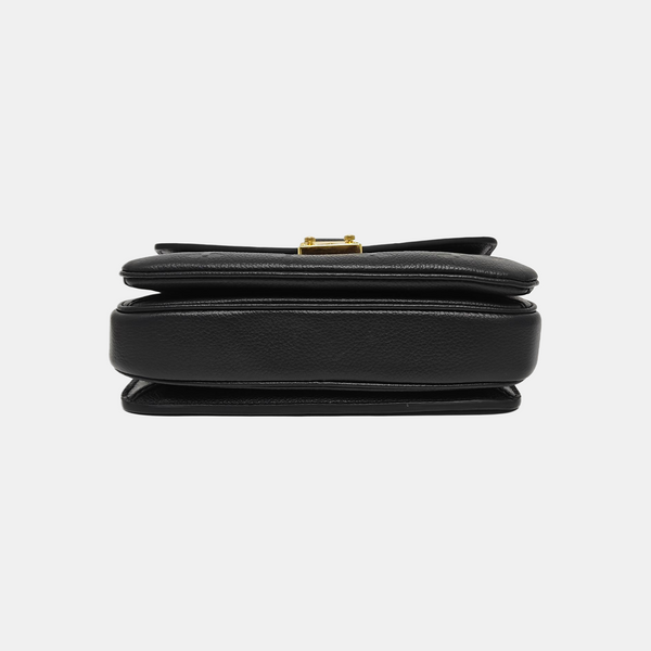 MÉTIS EAST WEST Monogram Calfskin Black