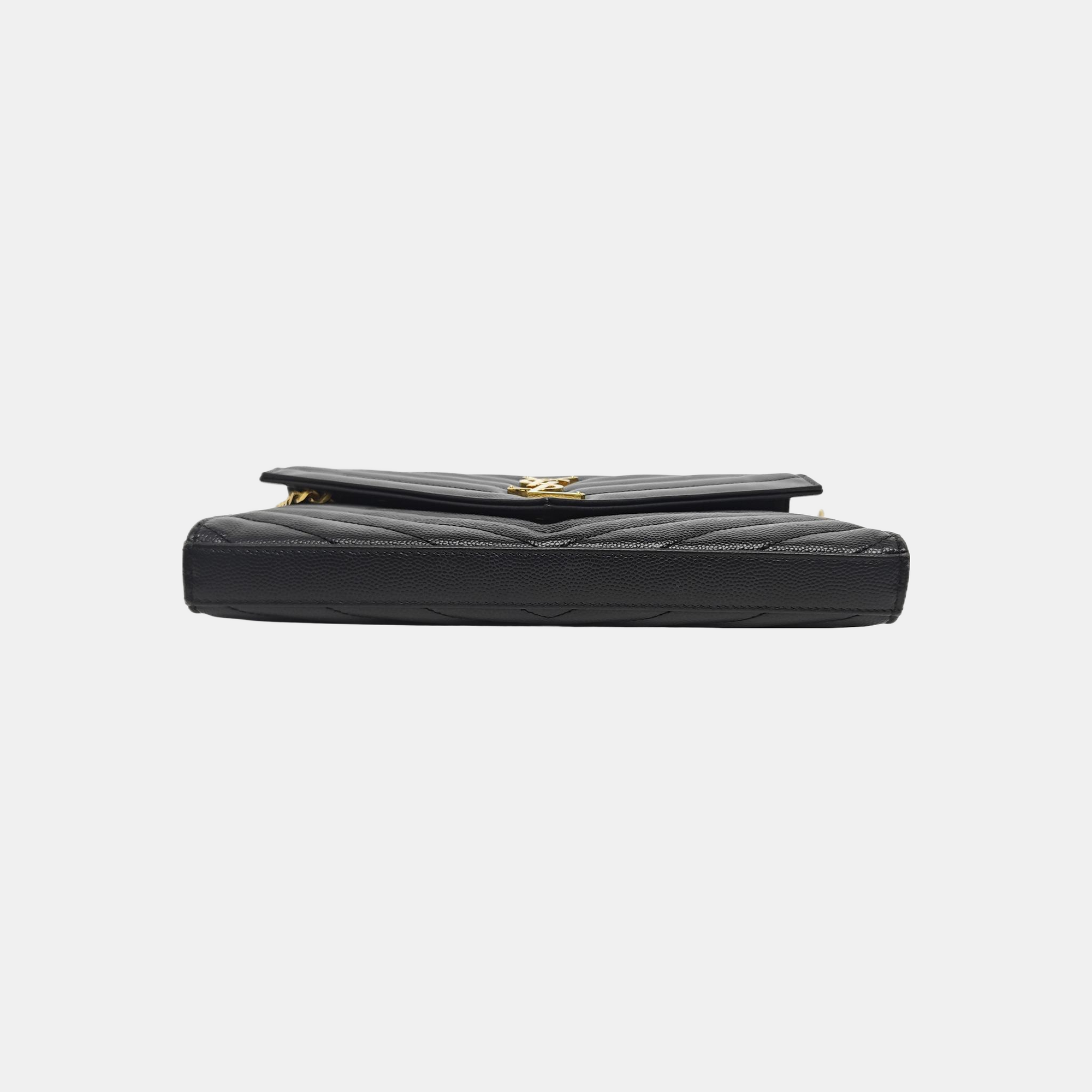 MONOGRAM Medium Quilted Calfskin Black