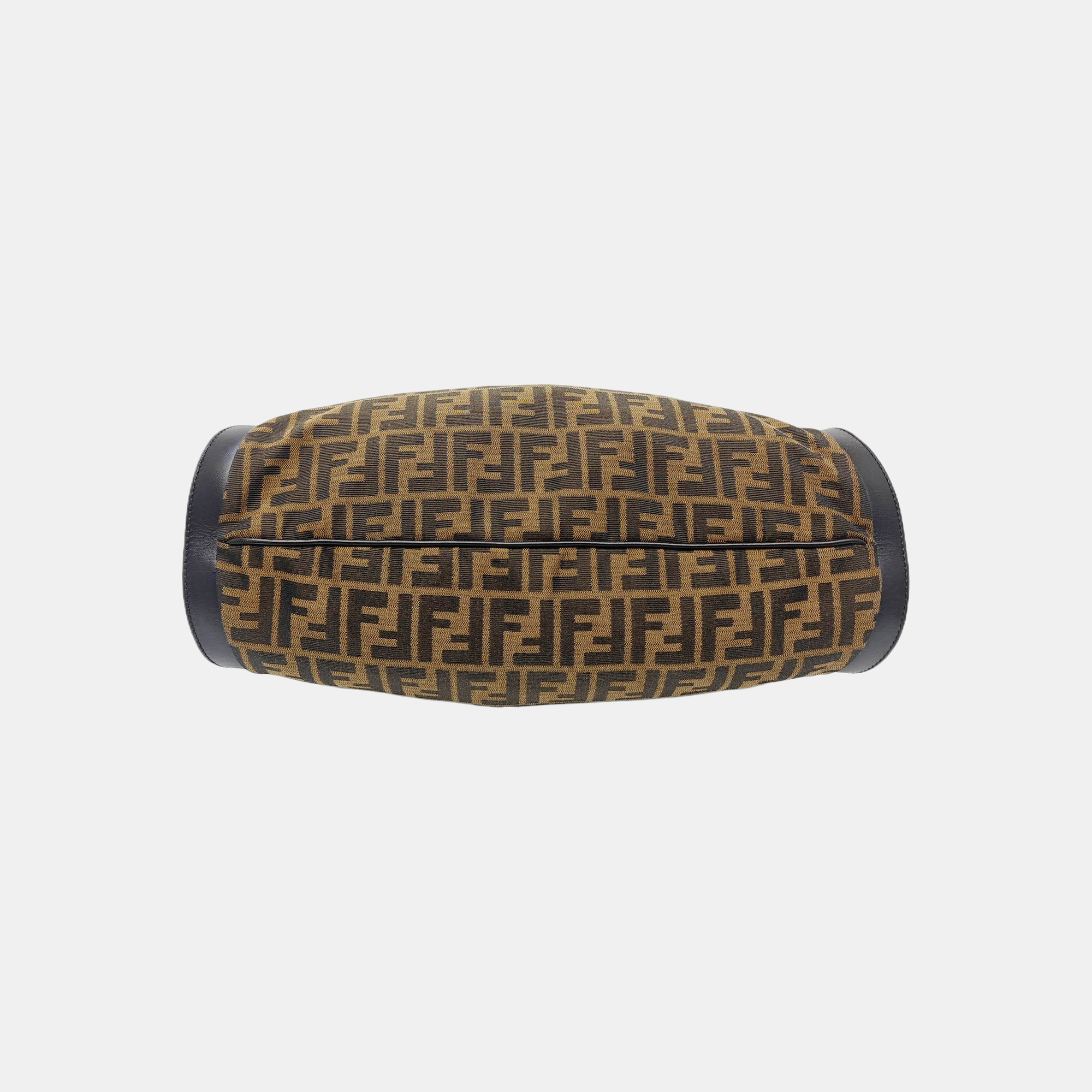 Canvas Top Handle Bag Brown