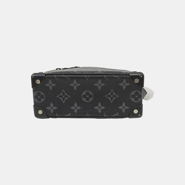 SOFT TRUNK Mini Monogram Coated Canvas Black