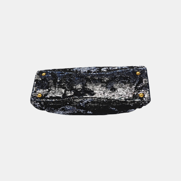 Sequins Tote Bag Blue