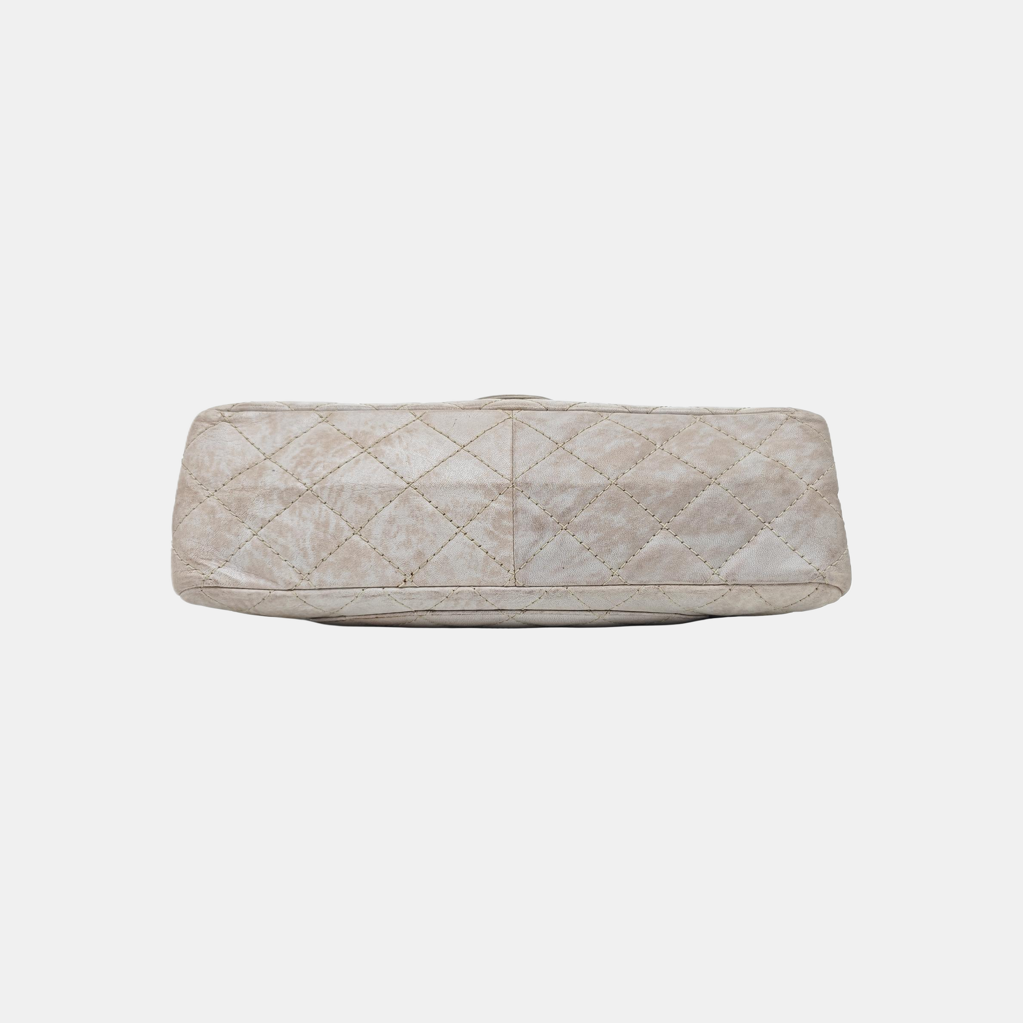 2.55 227 (jumbo) Quilted Calfskin Gray