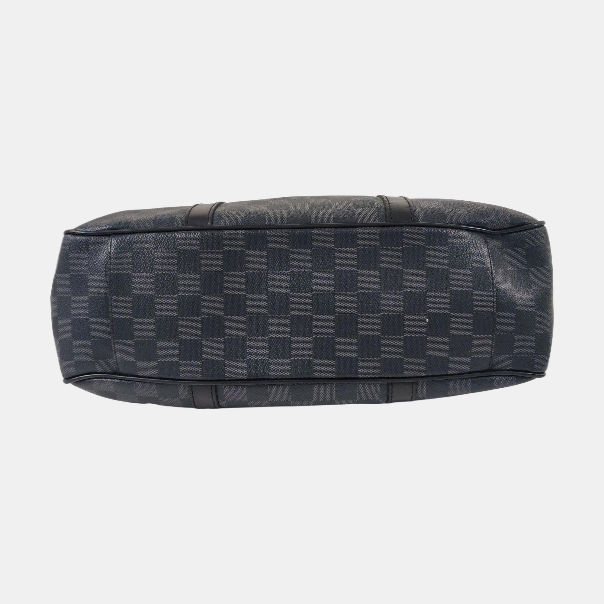 TADAO MM Damier Graphite Coated Canvas Gray