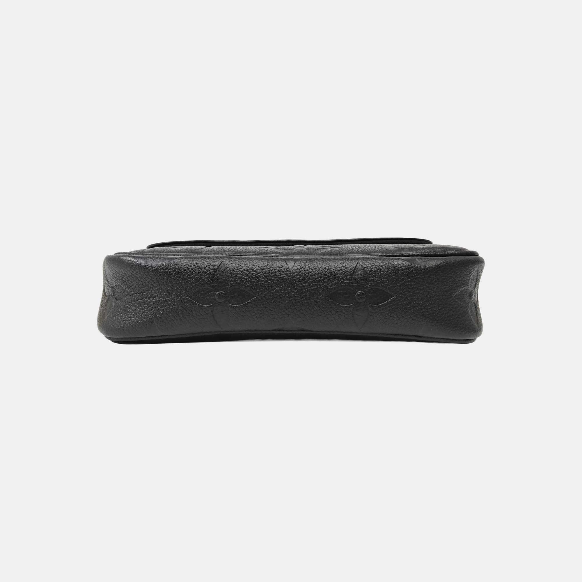 IVY Monogram Calfskin Black