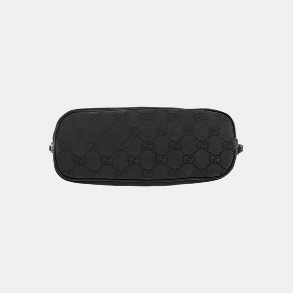 Monogram Canvas Top Handle Bag Black