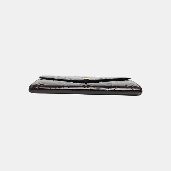 SARAH Patent Leather Red Wallet