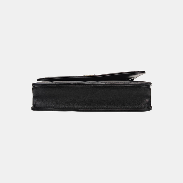 CHANEL 19 WOC Quilted Lambskin Black