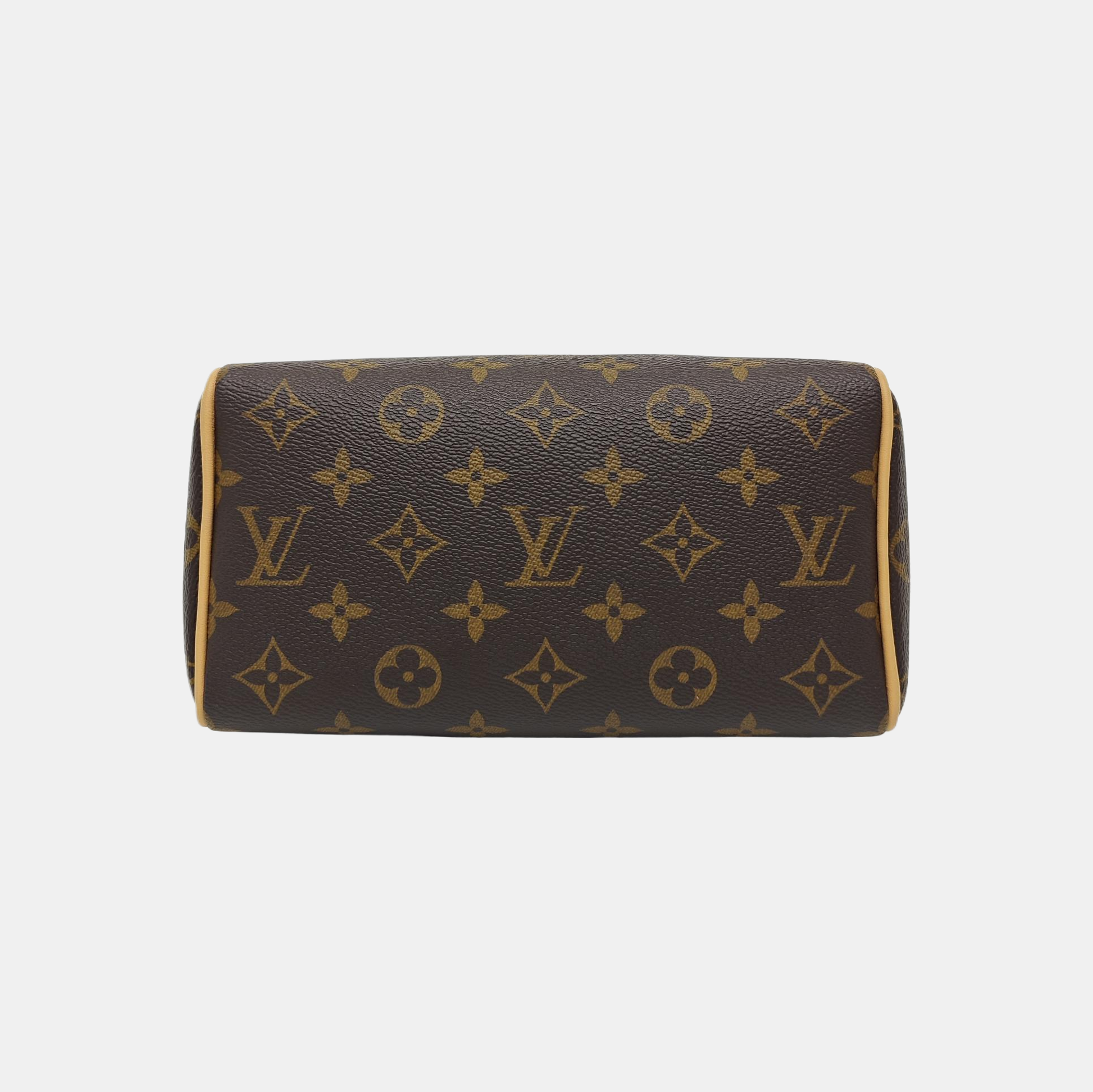 SPEEDY 20 Monogram Coated Canvas Brown