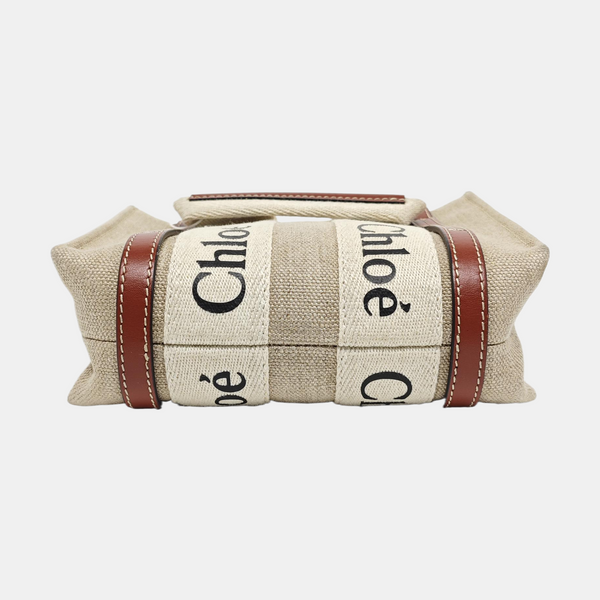 Woody Mini Fabric Beige