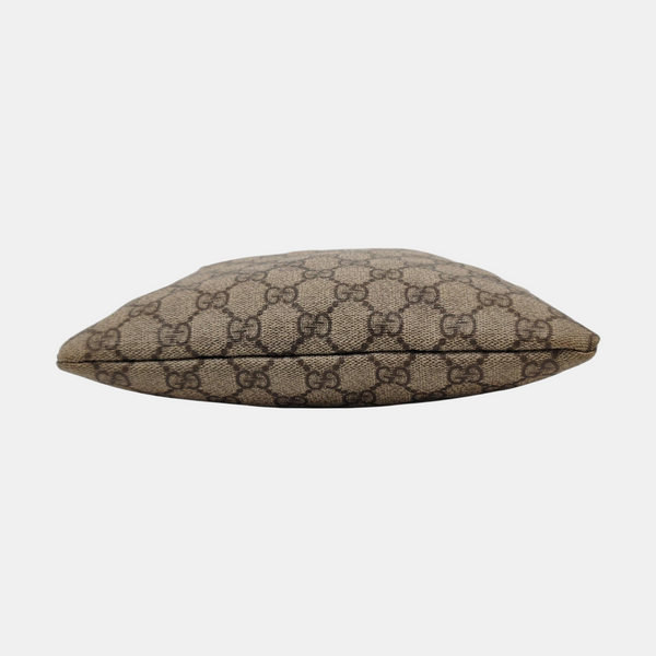 Monogram Coated Canvas Shoulder Bag Brown