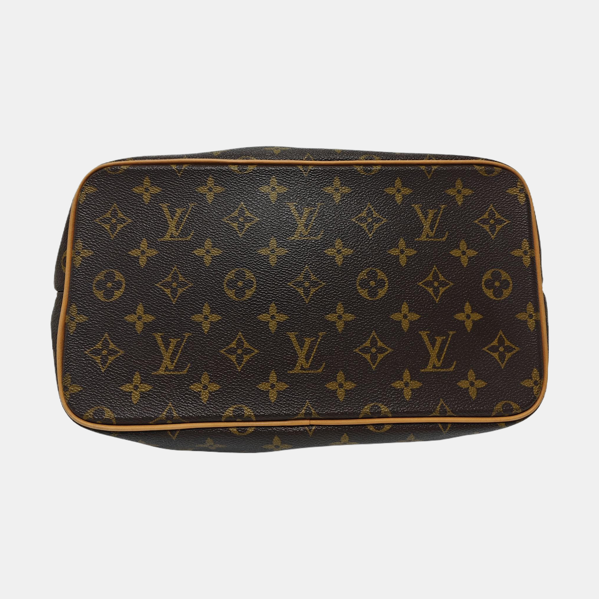 PALERMO PM Monogram Coated Canvas Brown