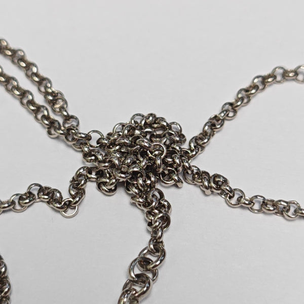 Interlocking G 925 Sterling Silver Necklace