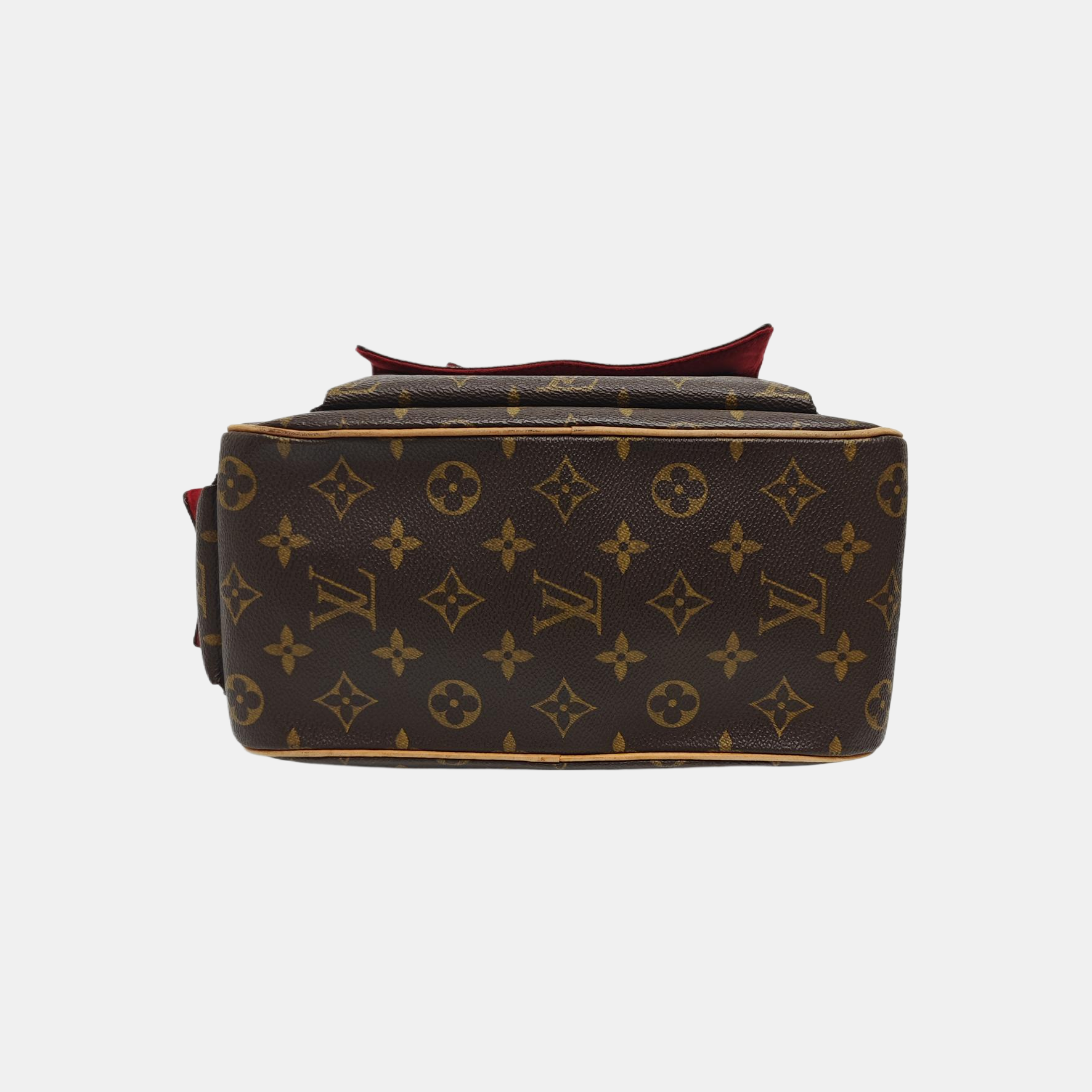 EXCENTRI-CITE Monogram Coated Canvas Brown