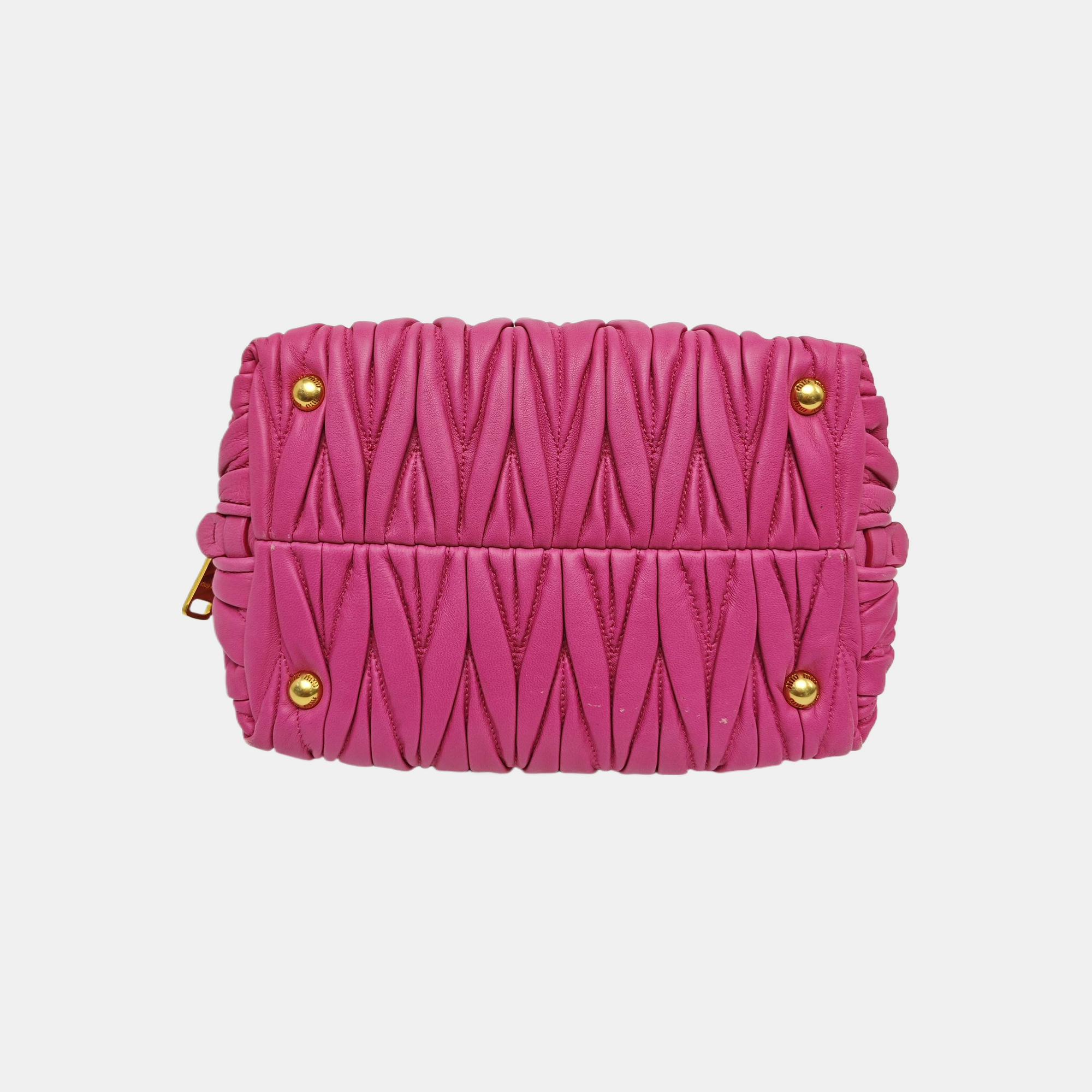 Avenue Quilted Lambskin Red