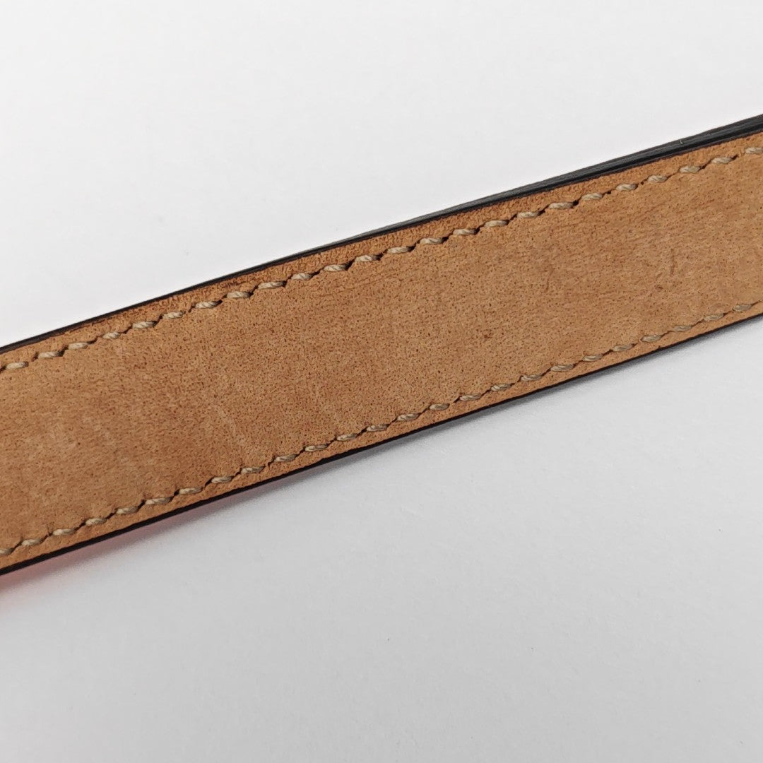 Leather Belt Orange