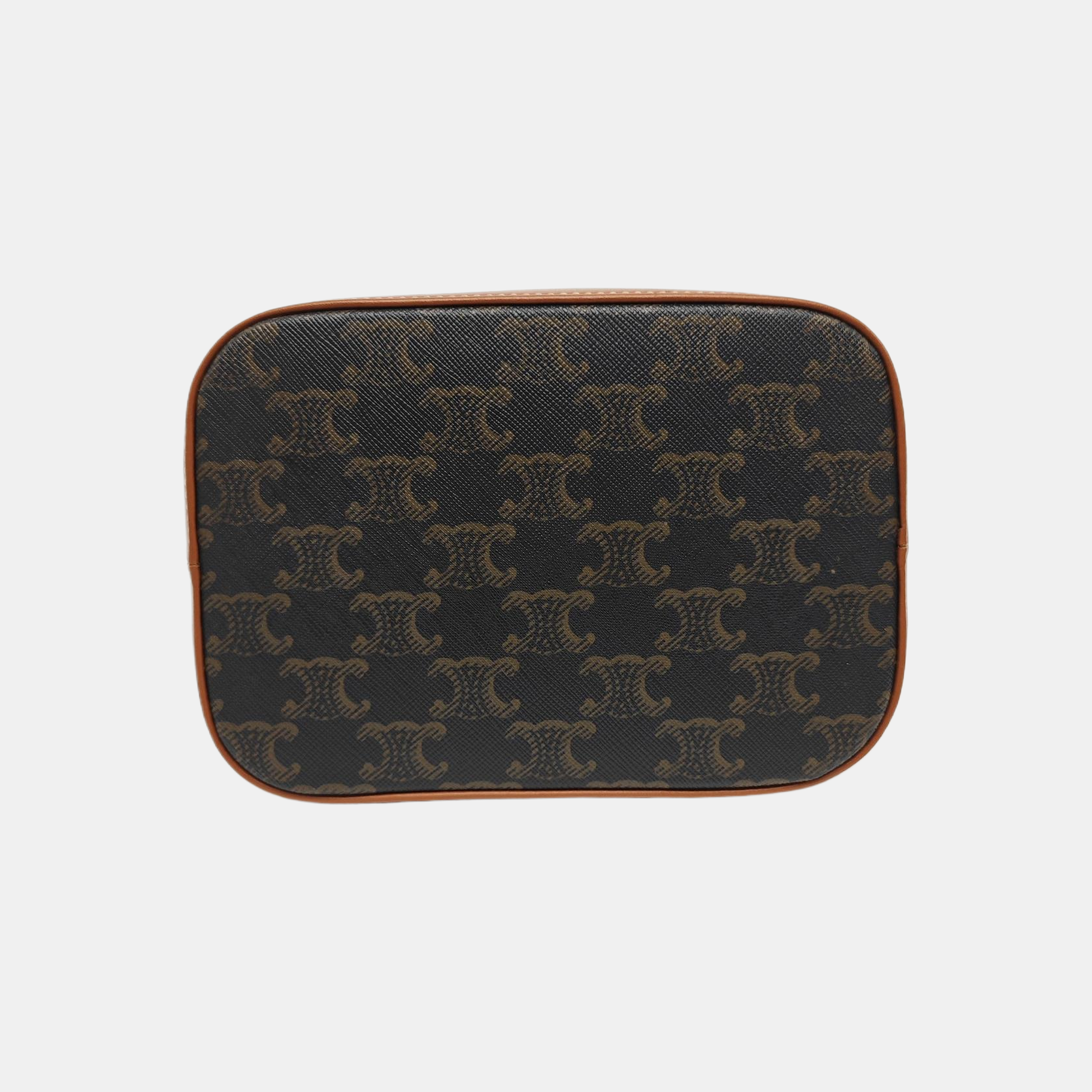 TRIOMPHE CANVAS Small Coated Canvas Brown