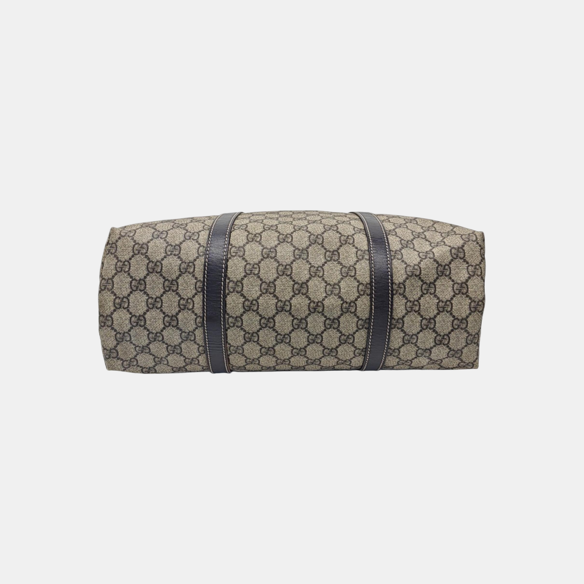 Monogram Coated Canvas Tote Bag Beige