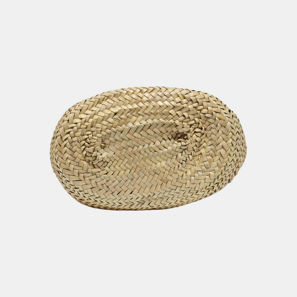 TRIOMPHE CLASSIC Medium Quilted Straw Beige